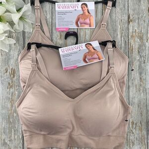 Woman’s Destination Maternity Nursing Bra, 2-Pack Size XXL